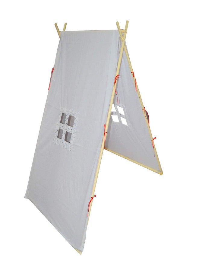 CREATIVE TEXTILES Tent House for Kids Portable Play Tent for Kids, A House for Boys & Girls to Play Indoor or Outdoor Games - Image 1